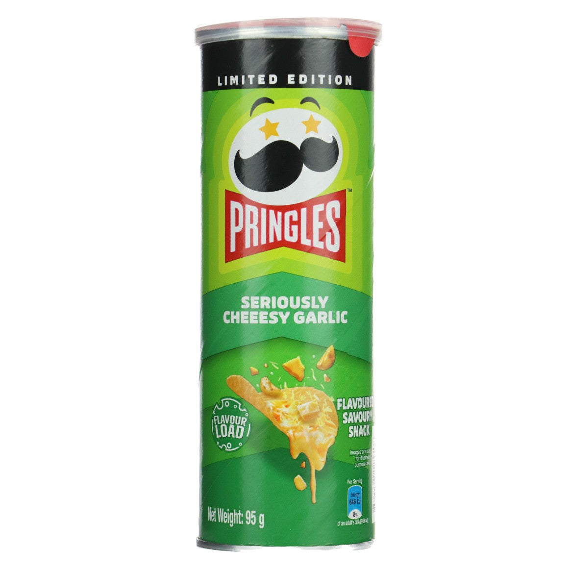 PRINGLES - chips al gusto di aglio e formaggio - 102g