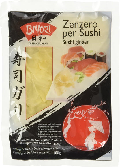 BIYORI - zenzero in salamoia per sushi - 150g