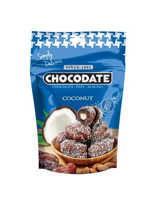 DATTERI AL COCCO CON MANDORLA 90G