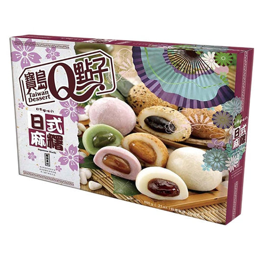 MOCHI GIAPPONESI GUSTI ASSORTITI 600g - 21 pz