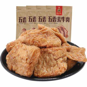 WUXIANZHAI - carne di manzo vegano al gusto di cinque spezie - 108g