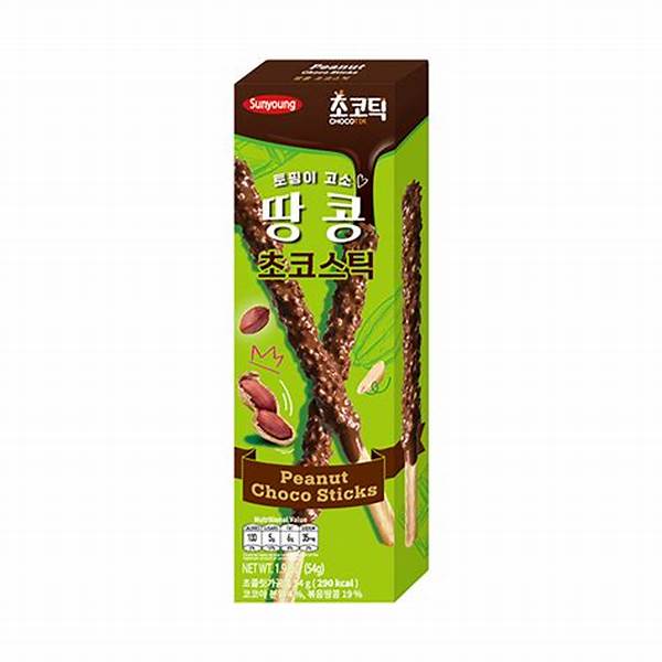 SUNYOUNG(CHOCOTIK) - choco sticks ricoperti di arachidi al gusto di cioccolato - 54g