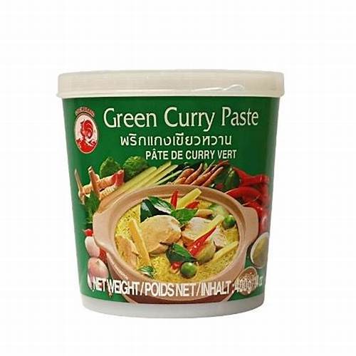 COCK BRAND- pasta di curry verde vegana - 400g