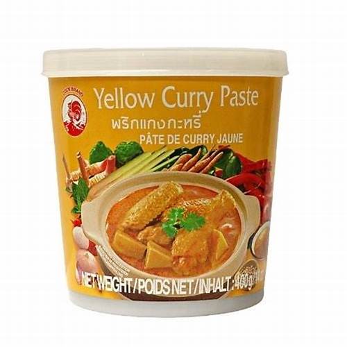COCK BRAND- pasta di curry gialla - 400g