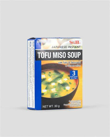 S&B - zuppa di miso al gusto di tofu,alghe e cipolla verde - 33g