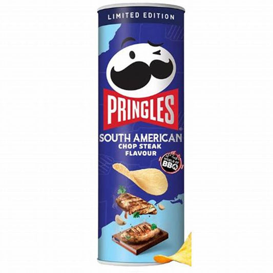 PRINGLES - chips al gusto di bistecca di manzo sudamericano - 100g