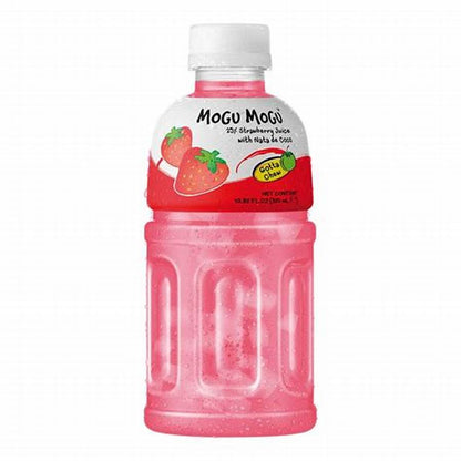 MOGU MOGU - bevanda analcolica al gusto di fragola con nata di cocco - 320ml
