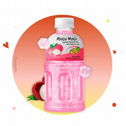 MOGU MOGU - bevanda analcolica al gusto litchi con nata di cocco - 320ml
