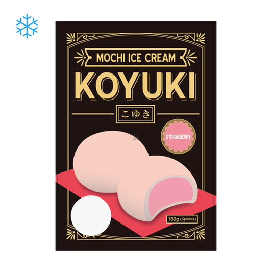 KOYUKI - mochi gelato al gusto di fragola - 180g(PRODOTTO SURGELATO SPEDIZIONE SOLO MILANO)