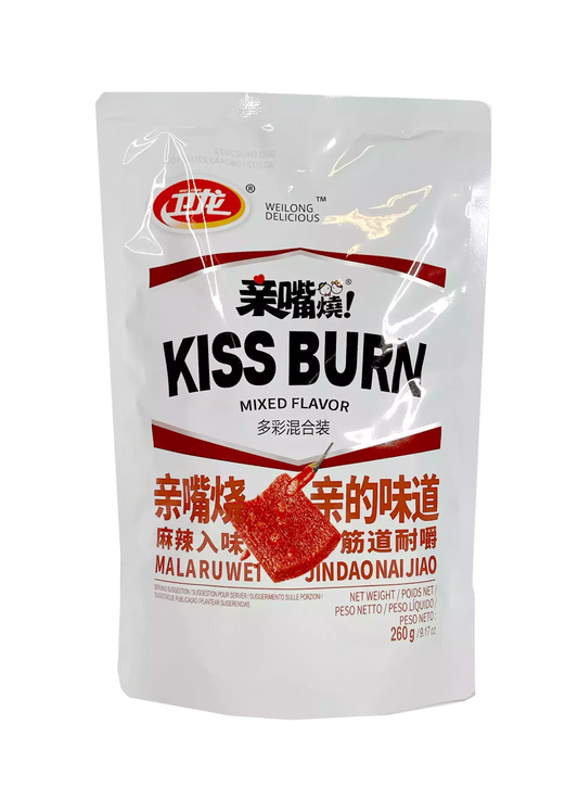 WEILONG - kiss burn snack a fette ai gusti mix - 260g