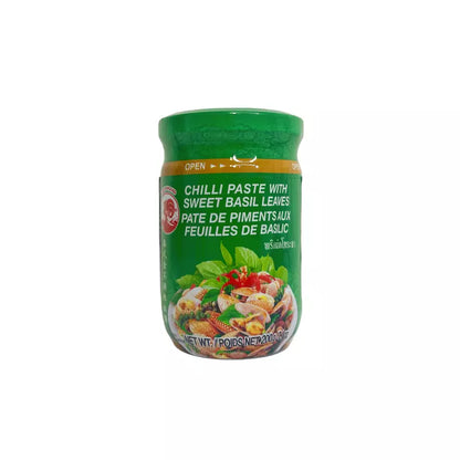 PASTA DI PEPERONCINO E BASILICO (DOLCE/PICCANTE) 200g-COCK