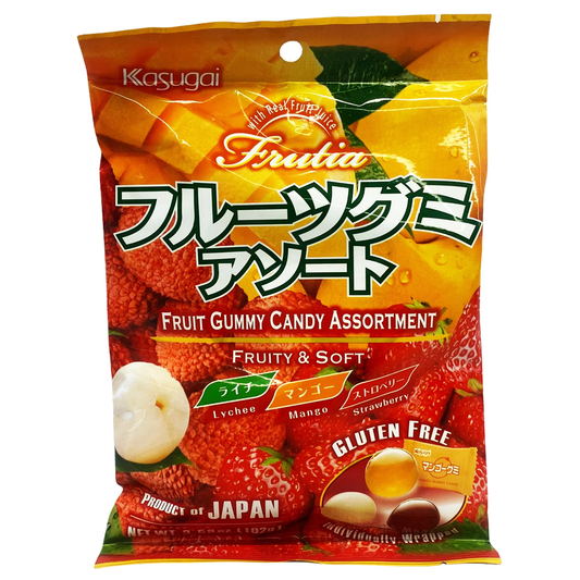 KASUGAI CARAMELLE GOMMOSE GUSTI ASSORTITI 102g