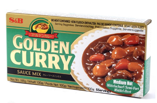 CURRY GIAPPONESE MEDIAMENTE PICCANTE  220 GR