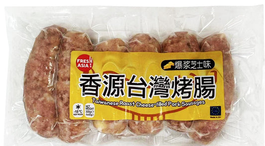 SALSICCE TAIWANESI SURGELATE MAIALE ARROSTO AL FORMAGGIO 300 GR