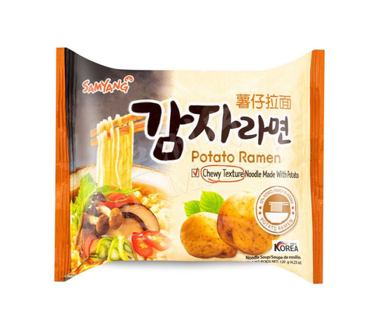 SAMYANG - POTATO RAMEN - NOODLES DI PATATA COREANI - 120G