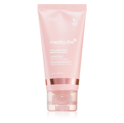 MEDICUBE COLLAGEN NIGHT WRAPPING MASK – MASCHERA NOTTE AL COLLAGENE 75ML
