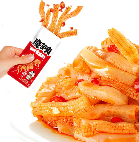 WEI LONG - SNACK DI KONJAC GUSTO HOT & SPICY - 252 G