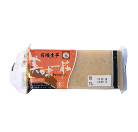 PANETTO DI KONJAC BIOLOGICO GIAPPONESE NAKAO - MINI ITA 250G - NAKAO