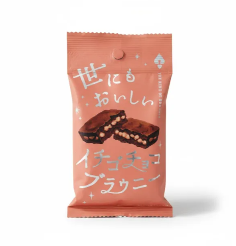 ICHIGO CHOCO BROWNIE – BROWNIE GIAPPONESE AL CIOCCOLATO E FRAGOLA