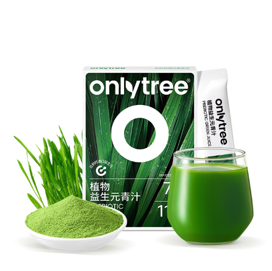 ONLYTREE – PREBIOTIC GREEN JUICE POLVERE SUPERFOOD ALTA FIBRA 1