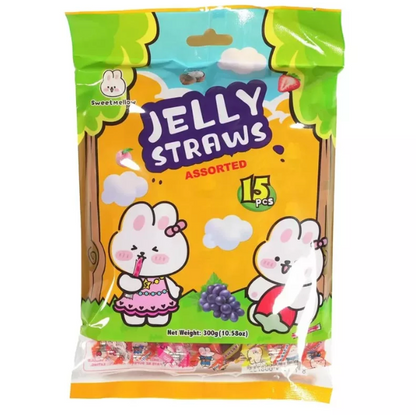 SWEET MELLOW - STRISCE DI GELATINA IN GUSTI ASSORTITI - 300 G