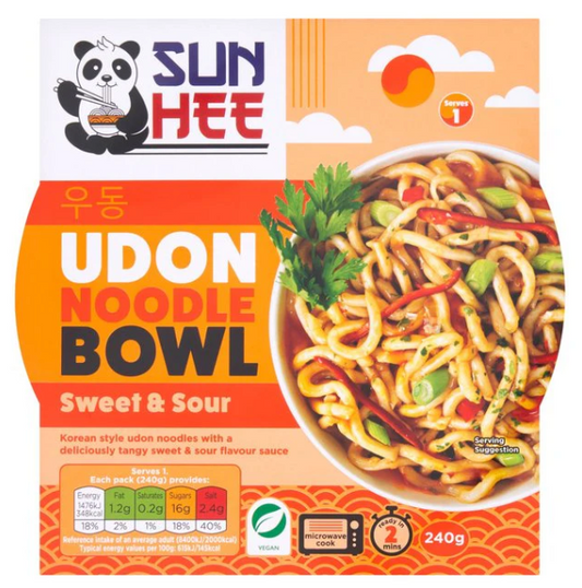 SUN HEE - UDON COREANI VEGAN AL GUSTO AGROPICCANTE - 240 G