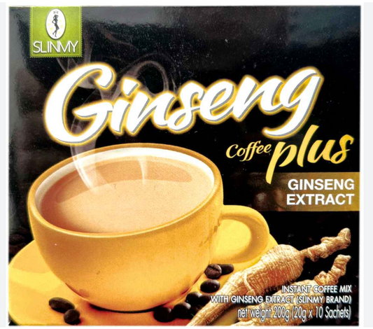 Caffè istantaneo all'estratto di ginseng - 20 g x 10 bustine