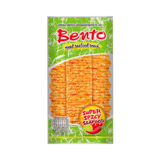 SNACK DI FRUTTI DI MARE MISTI - GUSTO SUPER PICCANTE - 20G