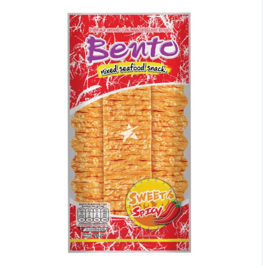 SNACK DI FRUTTI DI MARE MISTI  AL GUSTO SWEET&SPICY - 20G