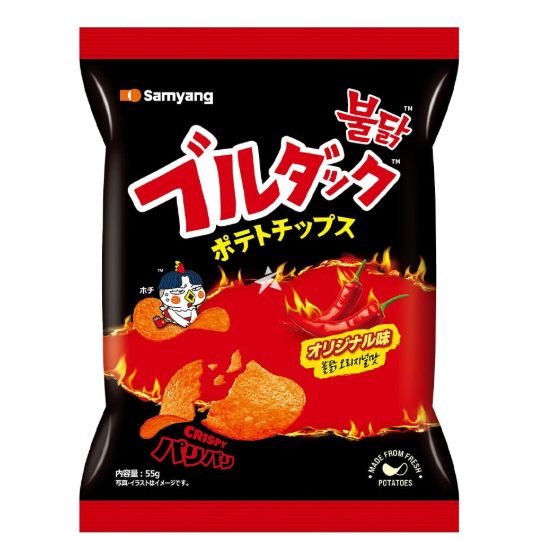 BULDAK PATATINE GUSTO ORIGINAL PICCANTE 55G