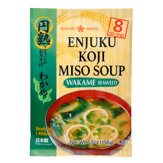 HIKARI ZUPPA DI MISO ISTANTANEO CON WAKAME, 8 PORZIONI 156G