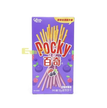 POCKY CON CIOCCOLATO AI FRUTTI DI BOSCO 55 gr