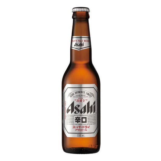 BIRRA ASAHI SUPER DRY IN BOTTIGLIA 330ML