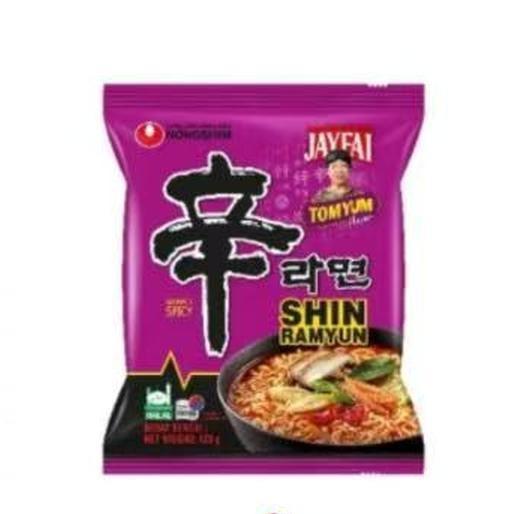 Shin Ramyun Noodles Istantanei Gusto Tom Yum Piccante - 123 g
