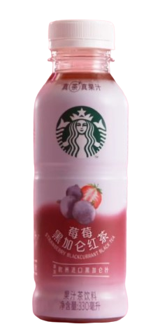 BEVANDA DI TE' NERO AL NATA DI MIRTILLO E FRAGOLA - 330ml - Starbucks