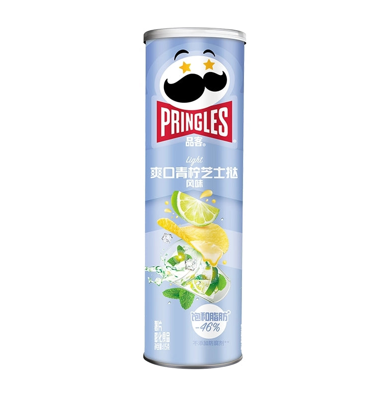PRINGLES - chips al gusto di formaggio e lime - 110g