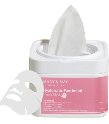 MARY & MAY HYDRA MASK  30 MASCHERE 400G Hyaluronic Panthenol