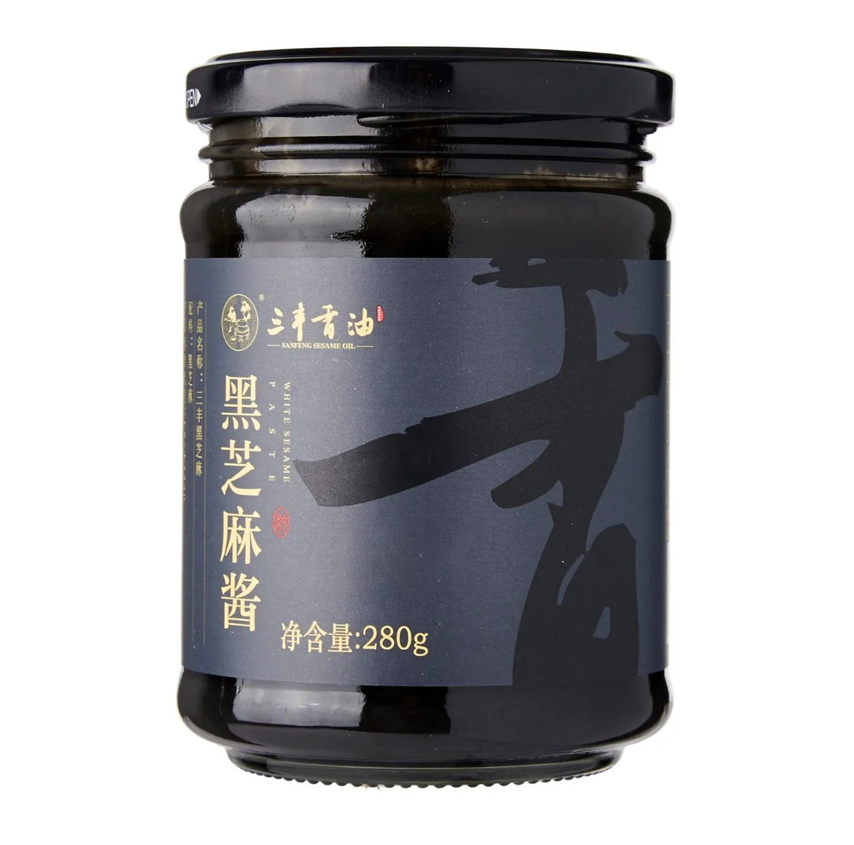 SALSA DI SESAMO NERO 280g-SANFENG