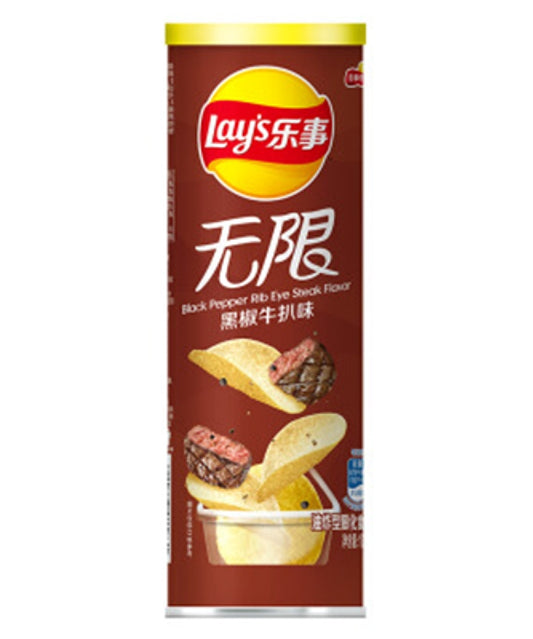 LAY'S - chips al gusto di bistecca di manzo speziato - 104g