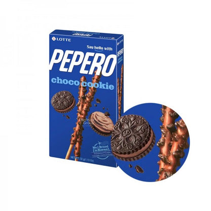 Lotte PEPERO stick di biscotti ricoperto con cioccolato e coockie- 32g