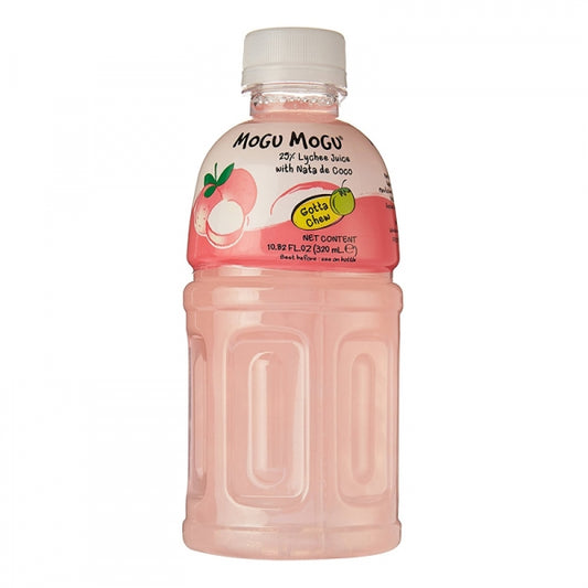 MOGU MOGU - bevanda analcolica al gusto litchi con nata di cocco - 320ml