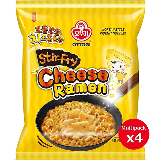 OTTOGI - NOODLES COREANI SALTATI AL FORMAGGIO - 120 G