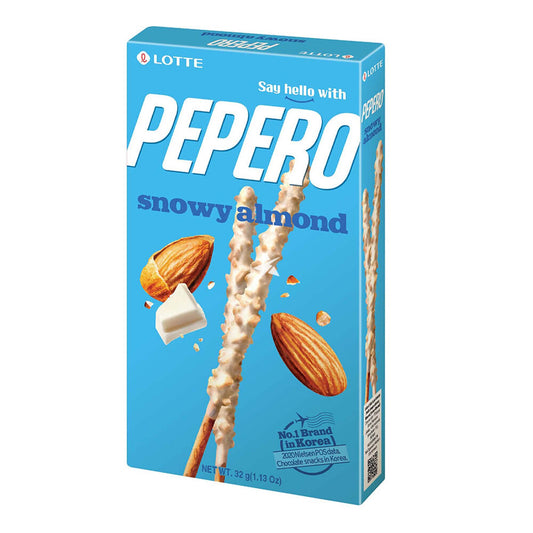 Lotte PEPERO stick di biscotti ricoperto con crema di mandorle - 32g