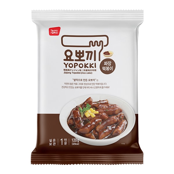 GNOCCHI COREANI INSTANTANEO CON FAGIOLI NERI - 120g- YOUNGPOONG