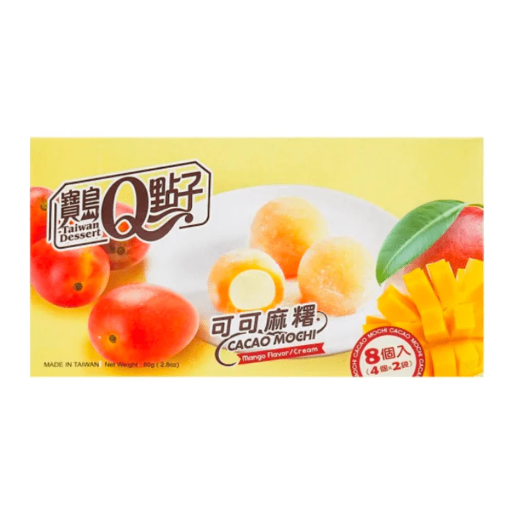 MOCHI DI CIOCCOLATO AL GUSTO DI MANGO 80g-BAODAOQDIANZI