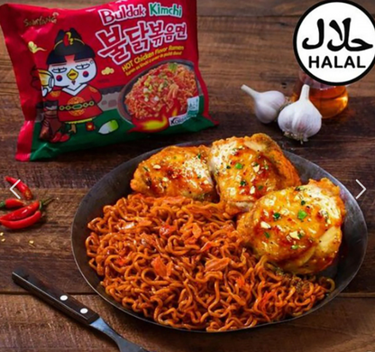 5 CONFEZIONI MISTE RAMEN BULDAK CHEESE, CARBONARA, KIMCHI, HOT CHICKEN, STEW TYPE 5X140G