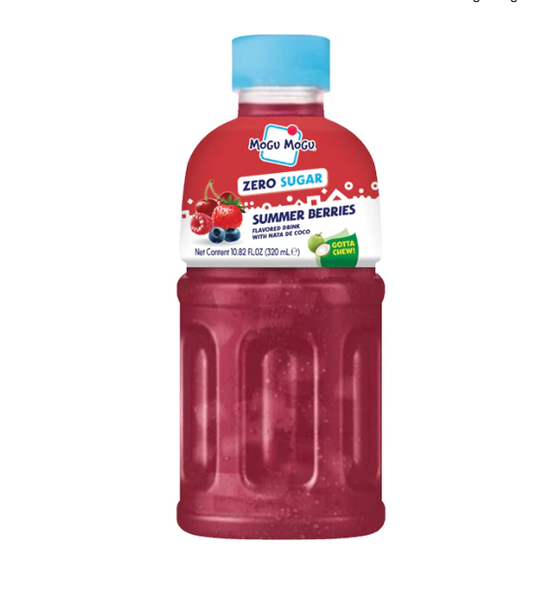 MOGUMOGU-BEVANDA ANALCOLICA AL GUSTO DI BOSCO 0 ZUCCHERI CON NATA DE COCCO 320ML