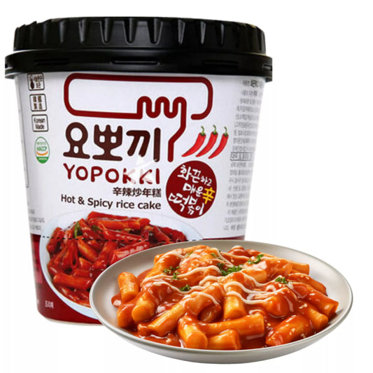 YOPOKKI - GNOCCHI DI RISO HOT&SPICY IN CUP - 20G