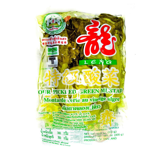 SENAPE VERDE FERMENTATA A FETTE GRANDI 350 GR