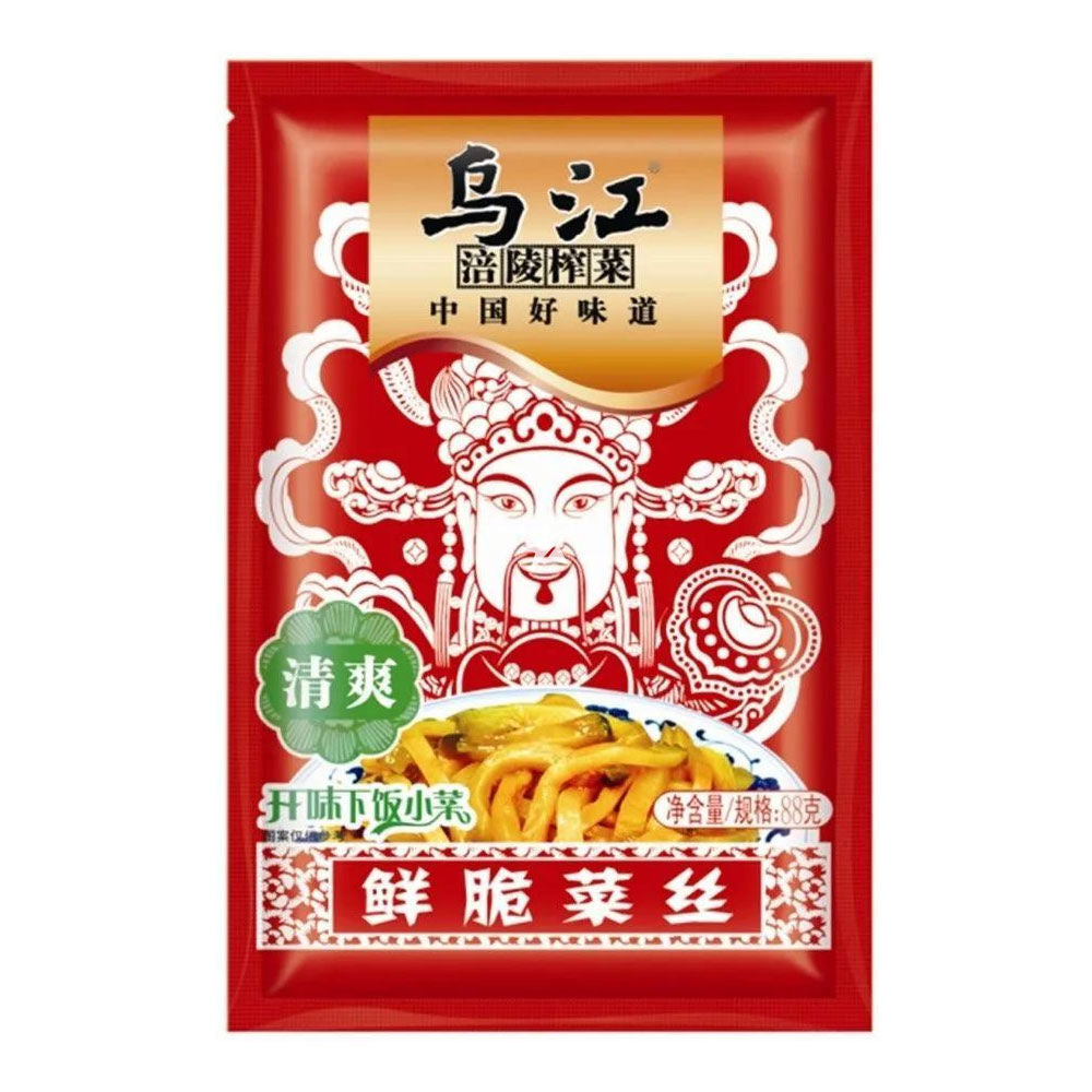 TUBERO DI SENAPE DAL SAPORE FRESCO AFFETTATO - WUJIANG 80 g